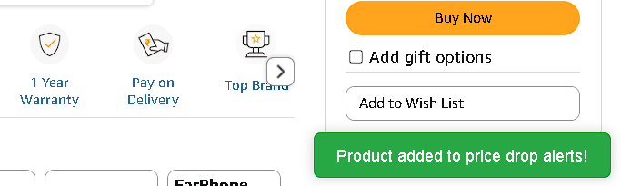 Price Drop Alert Chrome Extension | Target Saving Message